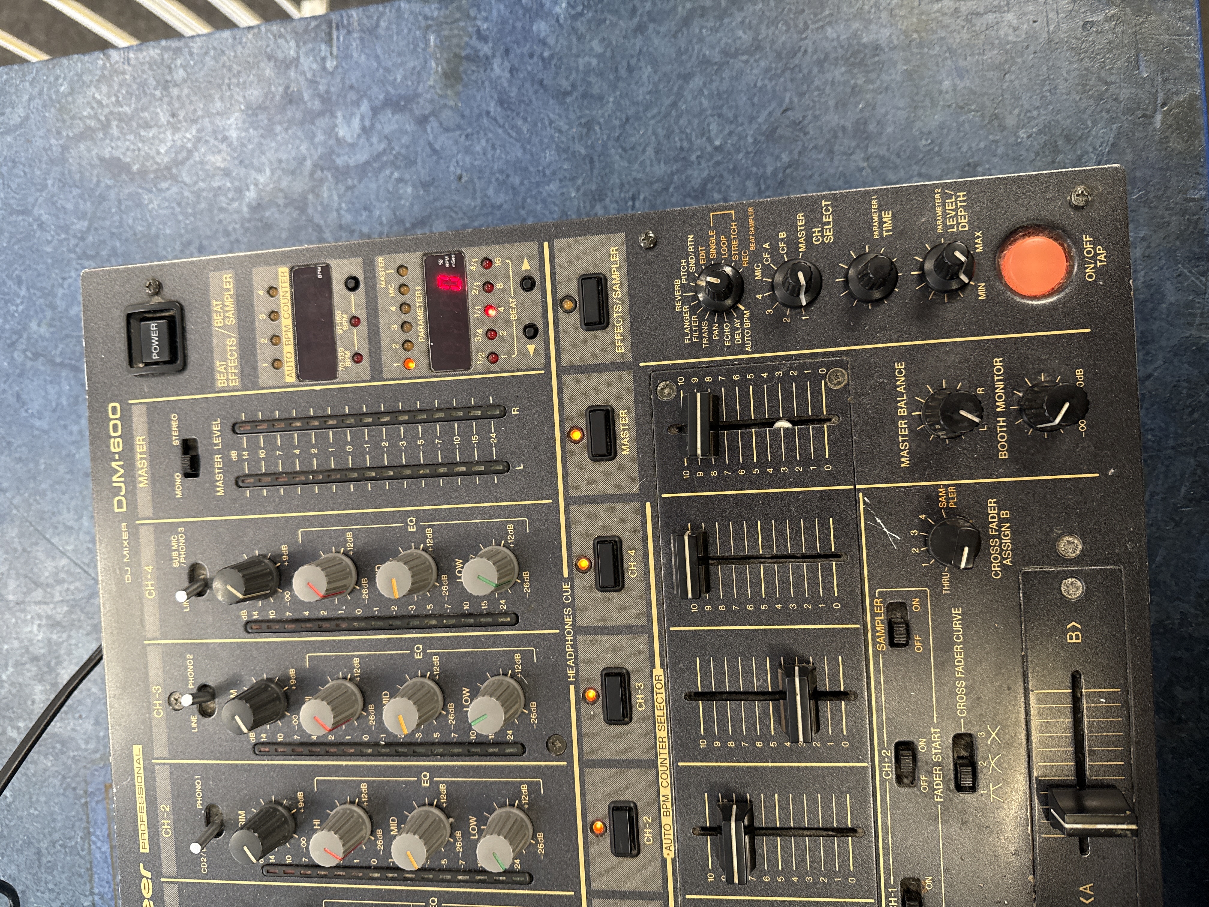 Pioneer DJM-600 動作良好 説明書付き Pre-owned Pioneer pioneer djm 600 4 channel - Own4Less